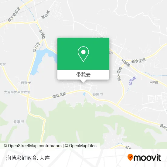 润博彩虹教育地图