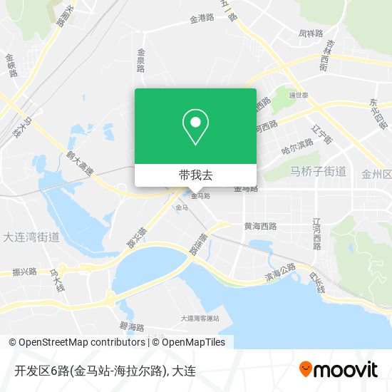 开发区6路(金马站-海拉尔路)地图