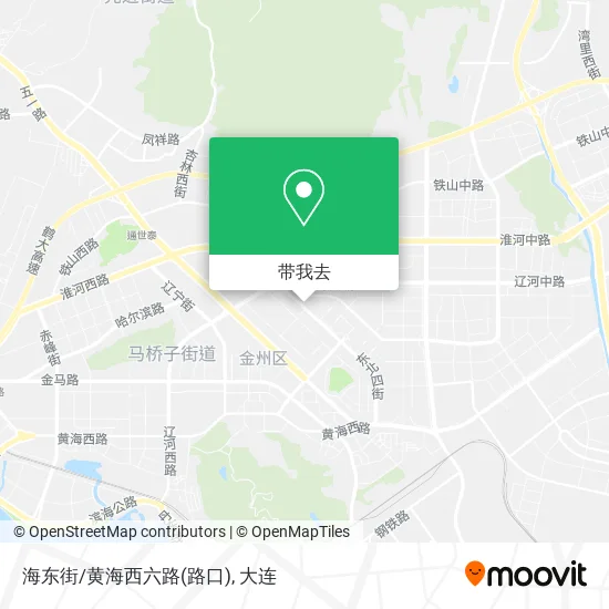 海东街/黄海西六路(路口)地图