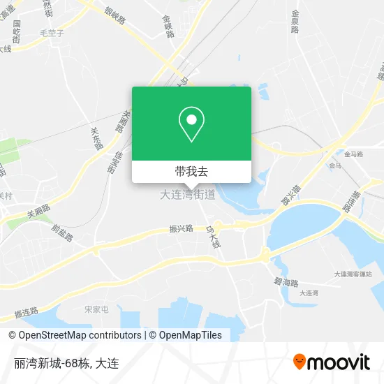 丽湾新城-68栋地图