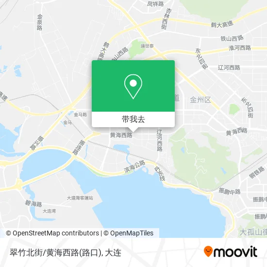 翠竹北街/黄海西路(路口)地图