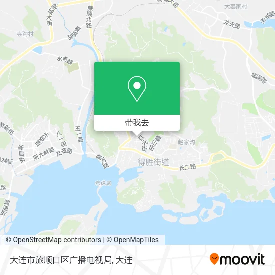 大连市旅顺口区广播电视局地图