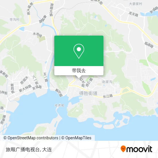 旅顺广播电视台地图