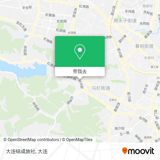 大连锦成旅社地图