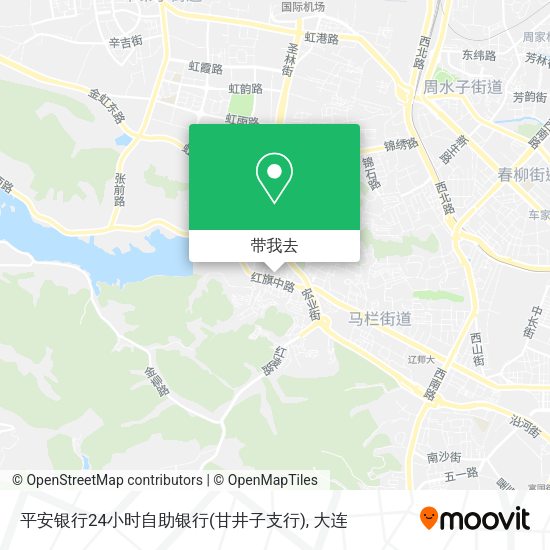平安银行24小时自助银行(甘井子支行)地图
