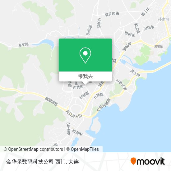 金华录数码科技公司-西门地图