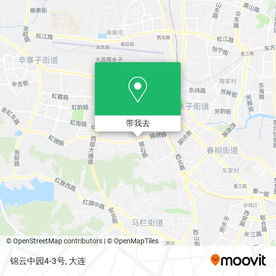 锦云中园4-3号地图