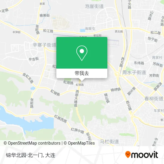 锦华北园-北一门地图