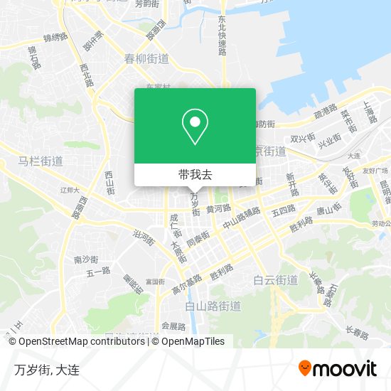 万岁街地图