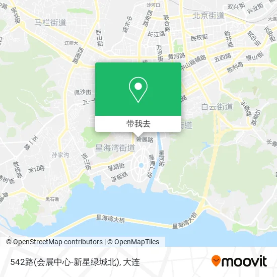 542路(会展中心-新星绿城北)地图