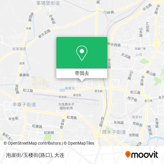 泡崖街/玉楼街(路口)地图