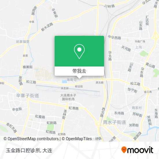 玉金路口腔诊所地图