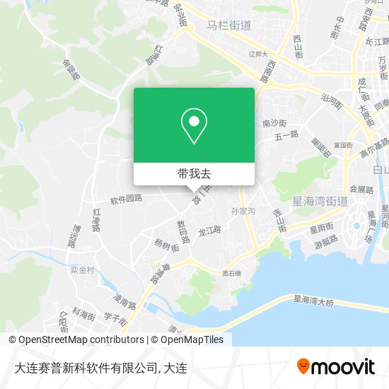 大连赛普新科软件有限公司地图