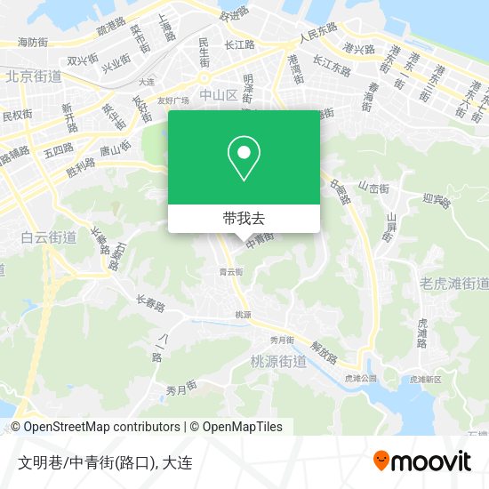 文明巷/中青街(路口)地图