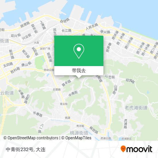 中青街232号地图