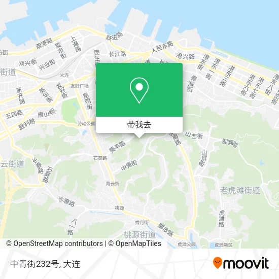 中青街232号地图