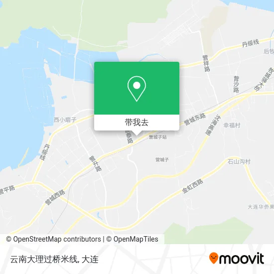 云南大理过桥米线地图