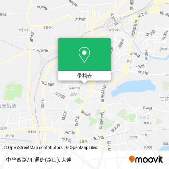 中华西路/汇通街(路口)地图
