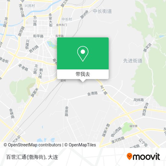 百世汇通(渤海街)地图