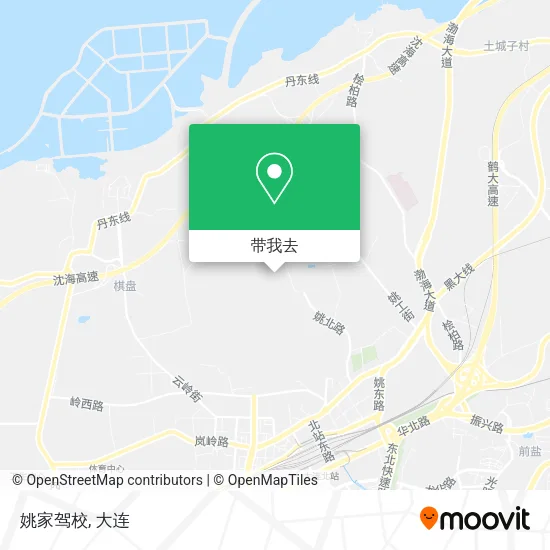 姚家驾校地图