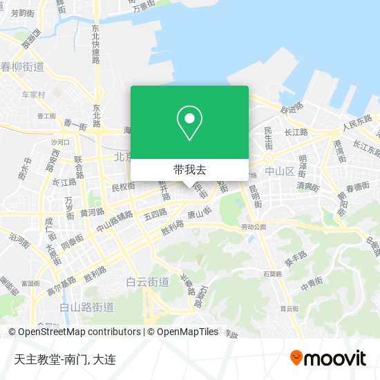 天主教堂-南门地图