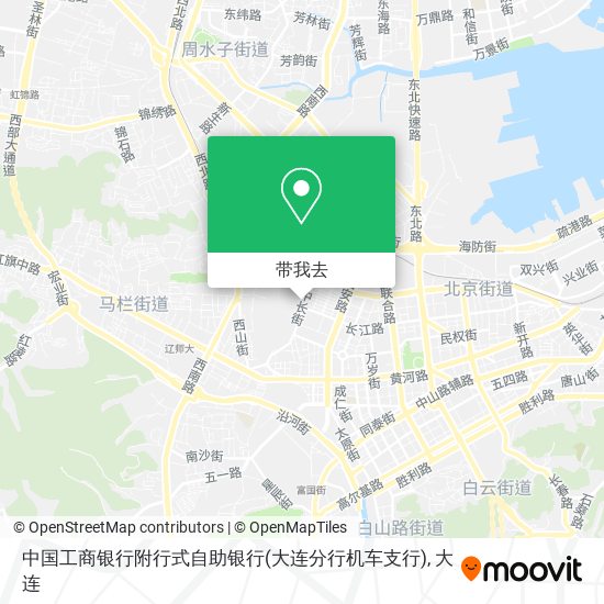 中国工商银行附行式自助银行(大连分行机车支行)地图