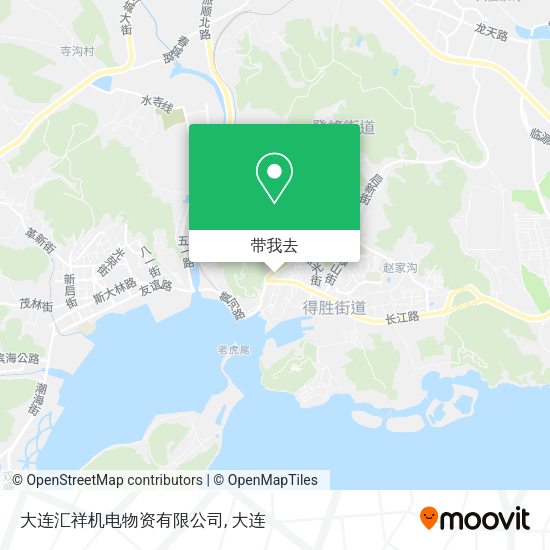 大连汇祥机电物资有限公司地图
