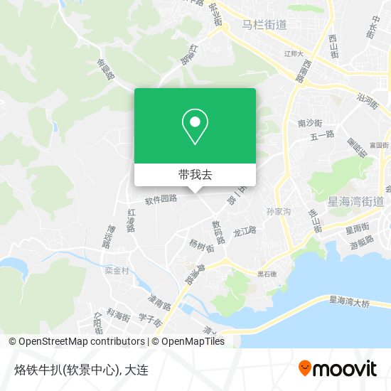 烙铁牛扒(软景中心)地图