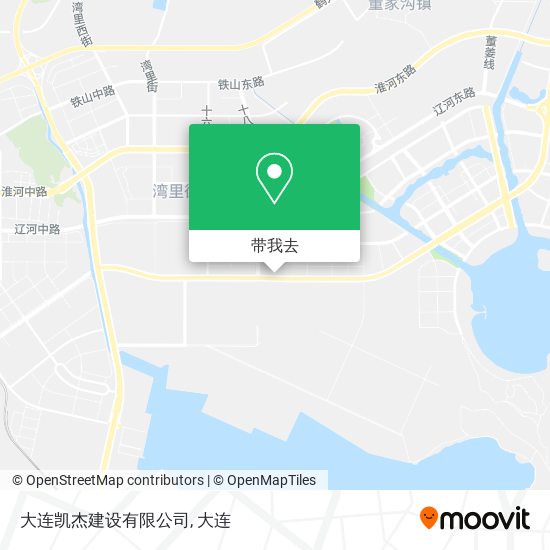 大连凯杰建设有限公司地图