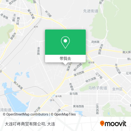 大连叮咚商贸有限公司地图