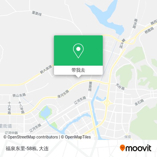 福泉东里-58栋地图