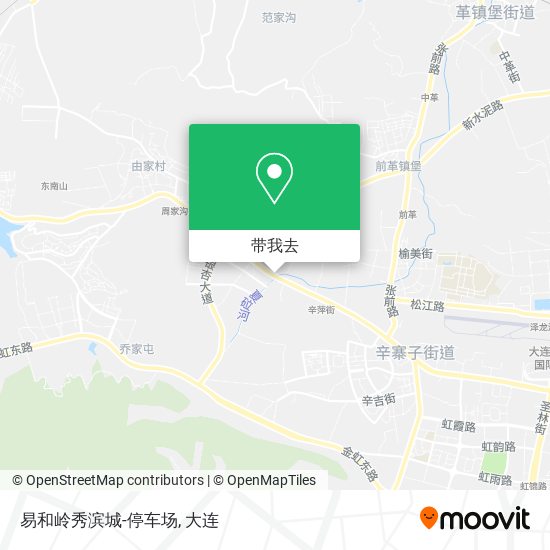 易和岭秀滨城-停车场地图