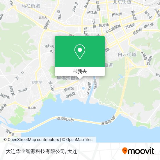 大连华企智源科技有限公司地图
