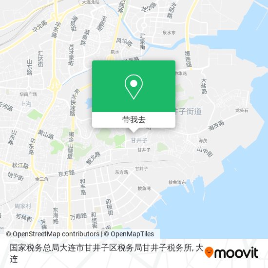国家税务总局大连市甘井子区税务局甘井子税务所地图