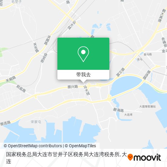 国家税务总局大连市甘井子区税务局大连湾税务所地图