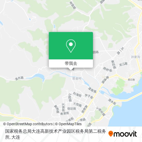 国家税务总局大连高新技术产业园区税务局第二税务所地图