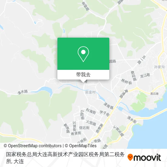 国家税务总局大连高新技术产业园区税务局第二税务所地图