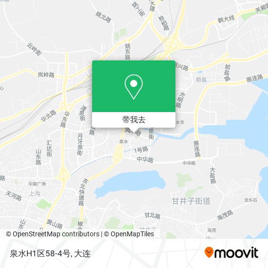 泉水H1区58-4号地图