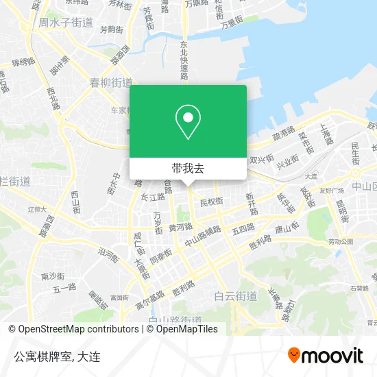 公寓棋牌室地图