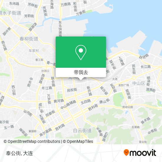 泰公街地图