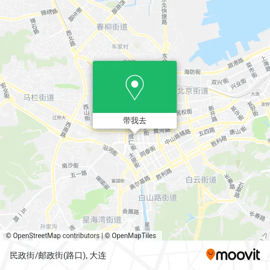 民政街/邮政街(路口)地图