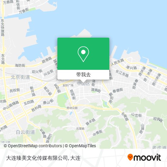 大连臻美文化传媒有限公司地图