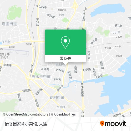 怡香园家常小菜馆地图