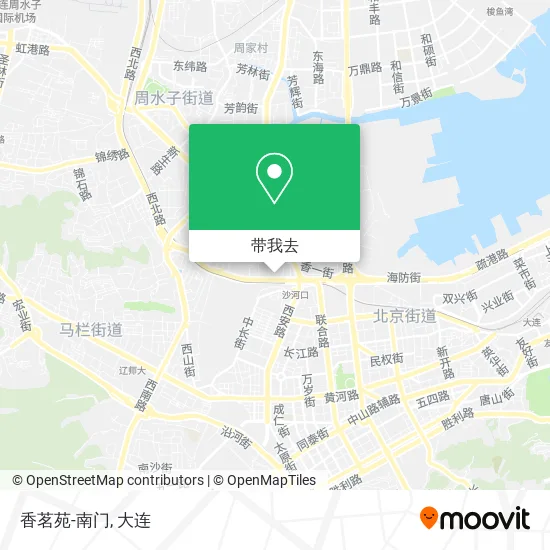 香茗苑-南门地图