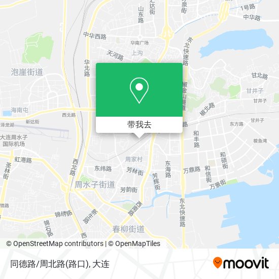 同德路/周北路(路口)地图