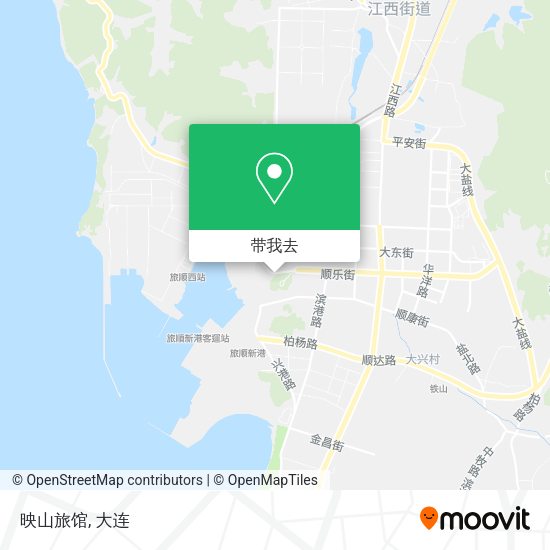 映山旅馆地图