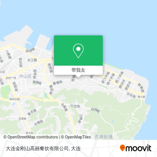 大连金刚山高丽餐饮有限公司地图