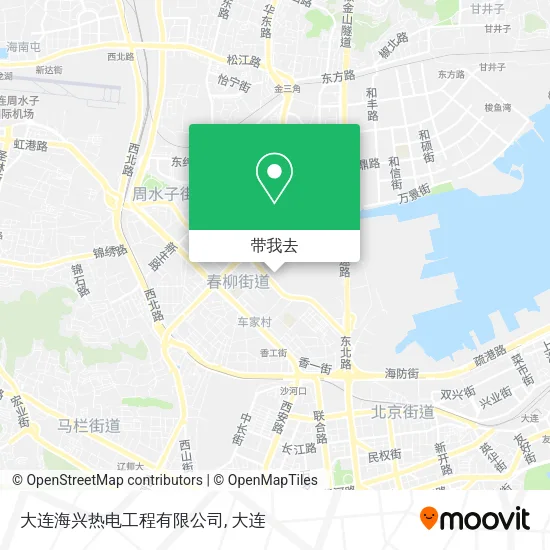 大连海兴热电工程有限公司地图