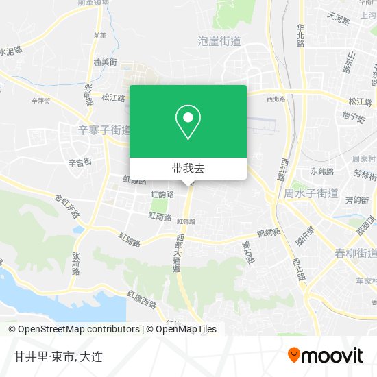 甘井里·東市地图