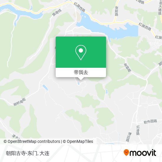 朝阳古寺-东门地图